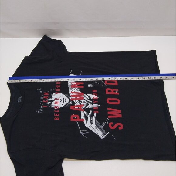 Black Butler I Can Become Your Pawn Or Your Sword Anime Graphic Large T-Shirt - Picture 4 of 6